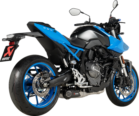 AKRAPOVIC Racing Line Exhaust System for Suzuki GSX-8S & GSX-8R * Stainless Steel, Part S-S8R1-HHAKESS