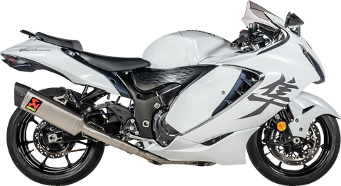 AKRAPOVIC Racing Line Titanium Exhaust System for Suzuki Hayabusa S-S13R4-APLT