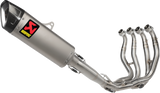AKRAPOVIC Racing Line Titanium Exhaust System for Suzuki Hayabusa S-S13R4-APLT