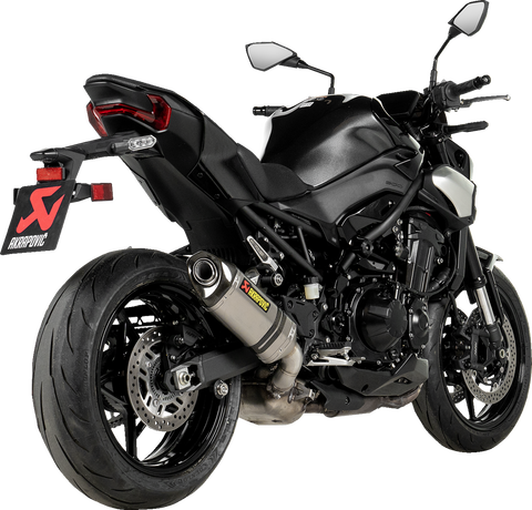 AKRAPOVIC Slip-On Line Muffler for Kawasaki Z900 - Titanium - Part S-K9SO11-HZT