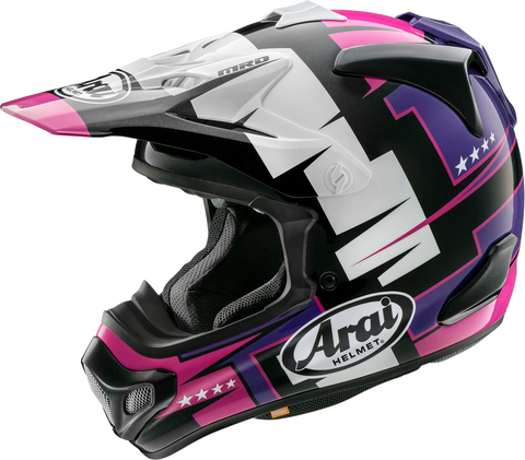 Arai Helmets VX-Pro4 Battle Purple Helmet - Small (Part Number 0110-9377) by Arai Helmets