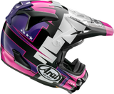 Arai Helmets VX-Pro4 Battle Purple Helmet - XS by Arai Helmets Part 0110-9376