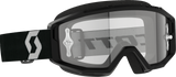 SCOTT Primal Goggle Black/White with Clear Works Lens, Model 2785981007113