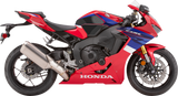 STOMPGRIP Icon Black Tank Grips for Honda CBR 2017–2025, Part 55-14-0142B