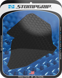 STOMPGRIP Icon Black Tank Grips for Ducati Multistrada 2022–2025, Part 55-14-0185B