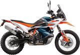 STOMPGRIP Icon Black Tank Grips for 2023–2025 KTM Adventure, Part 55-14-0206B