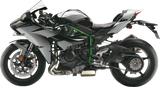 STOMPGRIP 55-10-0108B Volcano Tank Grips for Kawasaki Ninja 2015–2025, Black