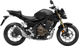 STOMPGRIP Volcano Tank Grips for Honda CB/CBR 2019–2024, Black, Part Number 55-10-0167B