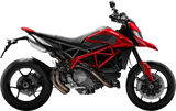 STOMPGRIP Volcano Tank Grips for Ducati Hypermotard 2019–2025, Black, Part Number 55-10-0166B