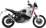 STOMPGRIP Volcano Tank Grips for Ducati DesertX 2022-2025, Black, Part Number 55-10-0198B