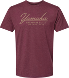 Yamaha Apparel Yamaha Racing Premium Built T-Shirt, Maroon, Medium, LEM25S-M39-M