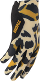 THOR Women's Sportmode Cheetah Gloves, Tan/Black, XL, Part Number 3331-0311