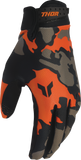 THOR Launchmode Hunter Gloves Orange/Black Small 3330-8522