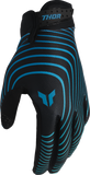 THOR Launchmode Identity Gloves Teal/Black, Medium – Part Number 3330-8530