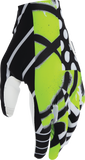 THOR Sportmode Anarchy Gloves Black/White XS, Part Number 3330-8549