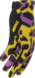 THOR Sportmode Cheetah Gloves Yellow/Purple XL 3330-8577