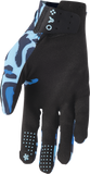 THOR Sportmode Cheetah Gloves, Midnight/Blue, Small, Part Number 3330-8580