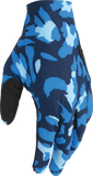 THOR Sportmode Cheetah Gloves Midnight/Blue 2XL, Part Number 3330-8584