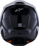 Alpinestars SM3 Helmet Radium Large - Gloss Black, White & Gray for MX, Enduro & Offroad