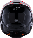 Alpinestars SM3 Helmet - Radium Gloss Black/Red Fluo/White - Small