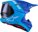 Alpinestars Supertech M10 Helmet with MIPS? * Flood Blue/Black Carbon, Medium (Part #8301023-7282-M)