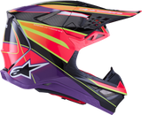 Alpinestars Supertech M10 Helmet with MIPS? - Era Gloss Pink/Violet/Yellow Fluo, XL