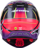 Alpinestars Supertech M10 Helmet with MIPS? - Era Gloss Pink/Violet/Yellow Fluo, XL