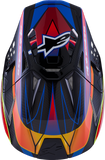 Alpinestars Supertech M10 Helmet - MIPS? Era - Gloss Blue Red Yellow Fluo - Large