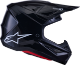 Alpinestars SM7 Helmet - Solid Gloss Black - Large