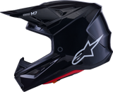 Alpinestars SM7 Helmet - Solid Gloss Black - Large