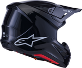 Alpinestars SM7 Helmet - Solid Gloss Black - XL (Part Number 8301426-1180-XL)