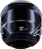 Alpinestars SM7 Helmet - Solid Gloss Black 2XL - Advanced Off-Road Racing Protection and Ventilation