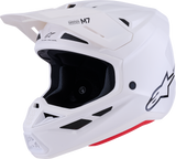 Alpinestars SM7 Helmet - Solid Gloss White - Large