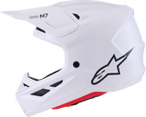 Alpinestars SM7 Helmet - Solid Gloss White - Large