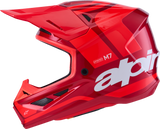 Alpinestars SM7 Helmet - Core Gloss Red Large (Part Number 8301826-3127-L)