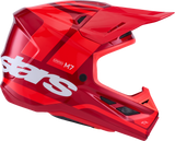 Alpinestars SM7 Helmet - Core Gloss Red, XL - Advanced Off-Road Racing Headgear