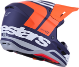 Alpinestars SM7 Helmet - Core Matte Orange/Blue, Large (Part #8301826-408-L)