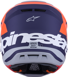 Alpinestars SM7 Helmet - Core Matte Orange/Blue 2XL * Off-Road Racing Helmet with Superior Ventilation and Impact Protection