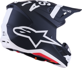 Alpinestars SM7 Helmet - Dasher Matte Black/White - Small
