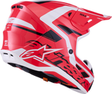 Alpinestars SM7 Helmet - Deed Gloss Red/Black/White - Large
