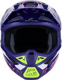 Alpinestars SM7 Helmet - Deed Gloss Purple/Pink Large (Part No. 8302426-3142-L)