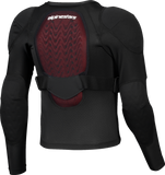 Alpinestars Youth Bionic Plasma LT Jacket - Black/White, Size Large (Part #6540126-12-L)