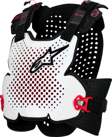 Alpinestars A-4 Plasma Roost Guard XL - Lightweight, Breathable Off-Road Chest Protector