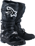 Alpinestars Tech 7 Enduro Boots - Black, Anthracite & White, US Size 7 - Part 2010426-140-7