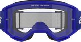 Alpinestars GOGGLES Vision 3 Blue Clear Lens - Part Number 5103325-7189
