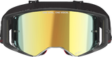 Alpinestars GOGGLES Supertech Vision Vista Goggle with Gold Mirror Lens - Black