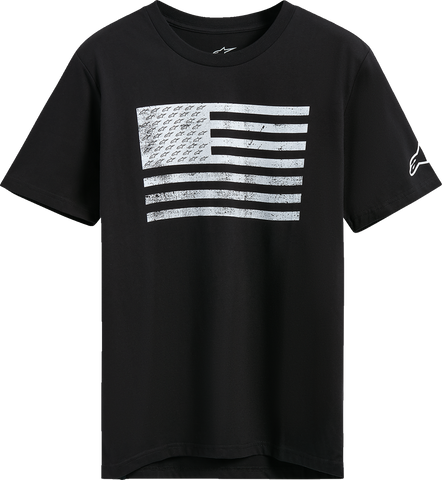 Alpinestars Wavings CSF T-Shirt - Black, Size Large (Part No. 1235-72360-10-L)