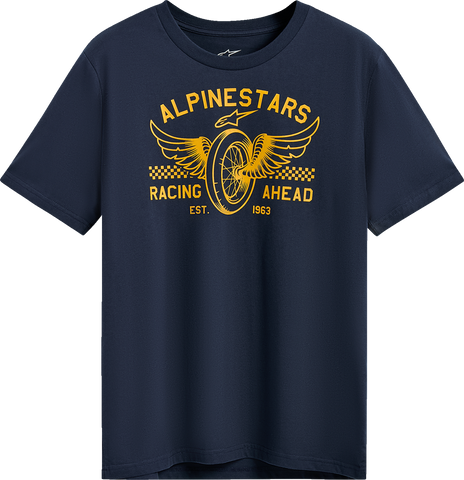 Alpinestars Heritage Patch CSF T-Shirt - Navy, Medium (Part Number 1235-72355-70-M)