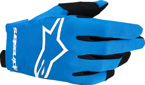 Alpinestars Youth Radar Gloves UCLA Blue/White Large - Part 3541824-7262-L