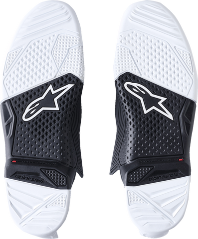 Alpinestars Replacement Sole for Tech 7 Boots - US 13, Black/White (Part #25SUT725-21-13)
